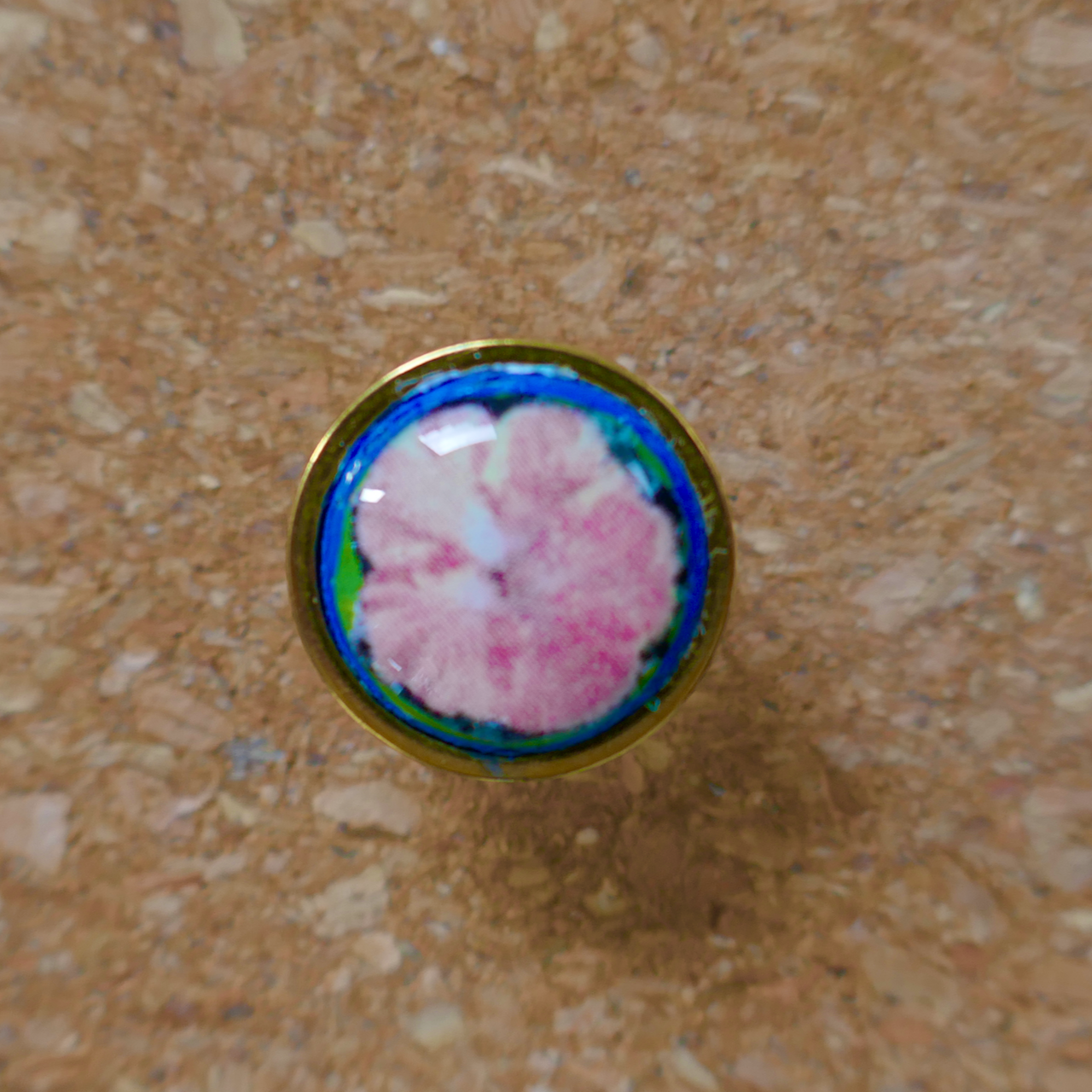 Yellow Hibiscus - Bezel Stud Earrings