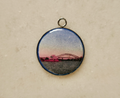 Sydney Harbour - Bezel Necklace
