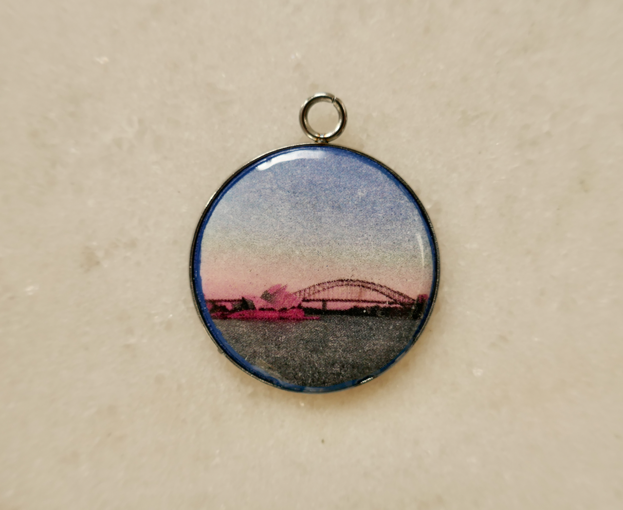 Sydney Harbour - Bezel Necklace