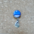 Cape Solander - Bezel Dangle Stud Earrings
